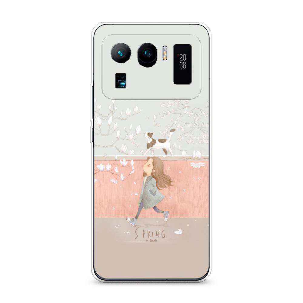 

Чехол Awog на Xiaomi Mi 11 Ultra "Девочка-весна", Разноцветный, 310450-7