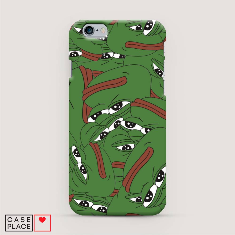 

Пластиковый чехол "Печальный frog" на Apple iPhone 6S, 0104S20-7