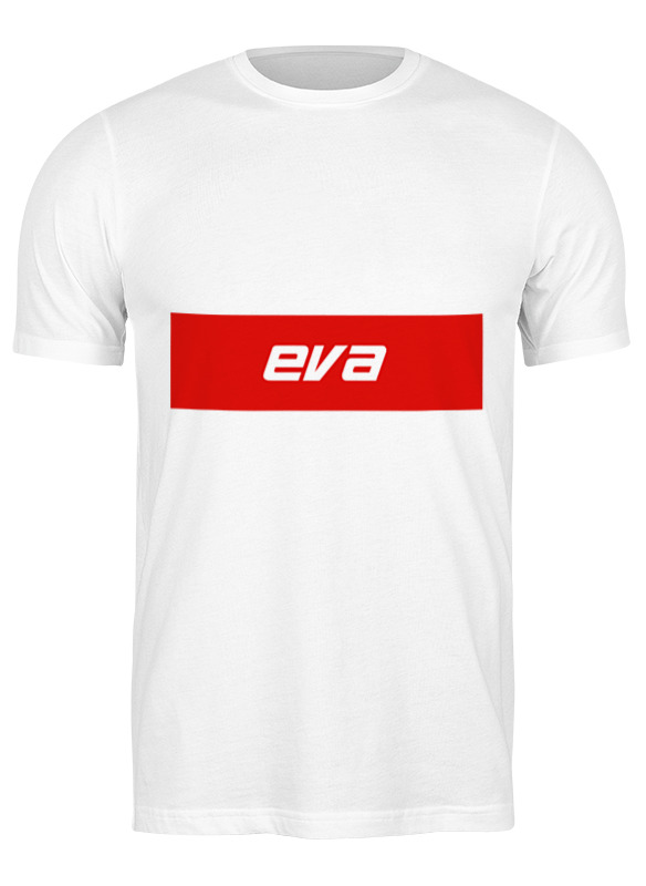 

Футболка мужская Printio Имя eva белая M, Белый, Имя eva