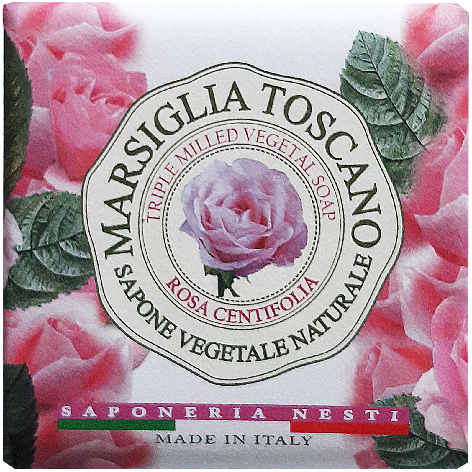 Мыло Nesti Dante Marsiglia Toscano Rosa Centifolia Роза Центифолия 200 г