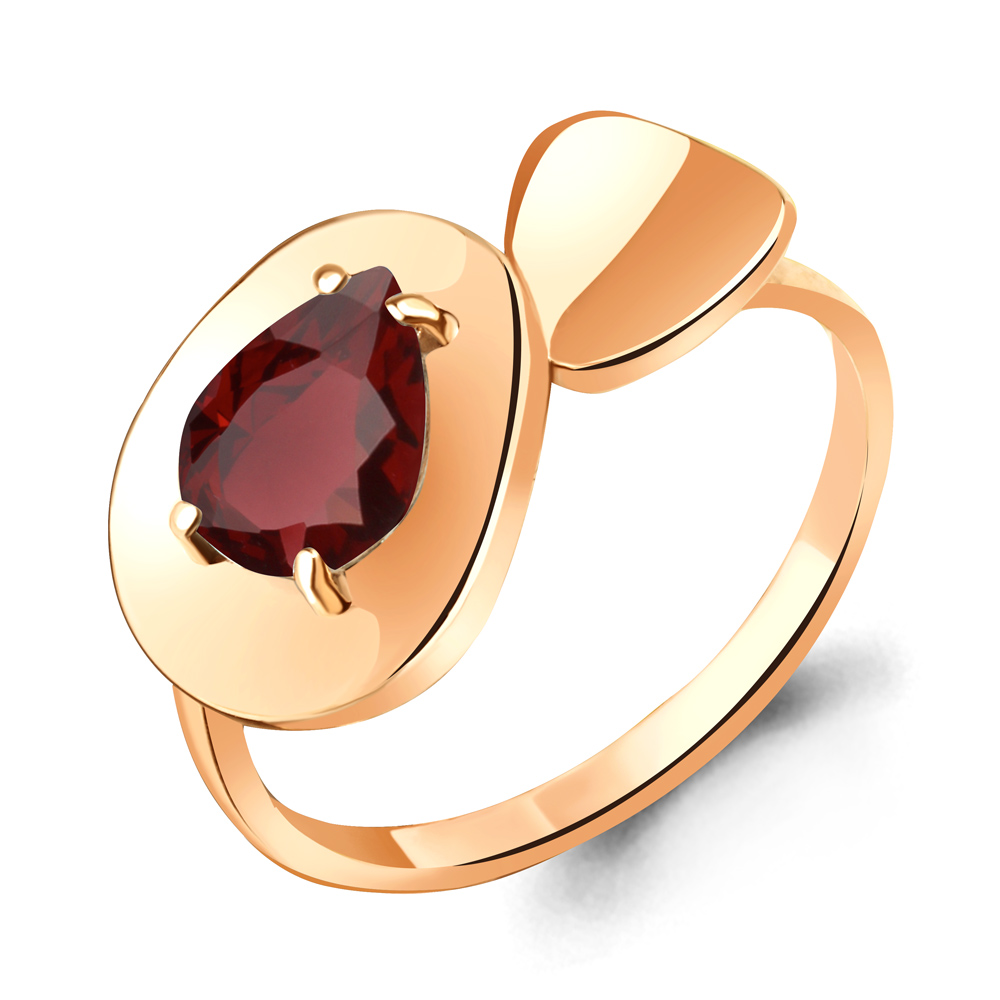 

Кольцо из серебра с гранатом Aquamarine Aquamarine 6960203_925_з р. 16,5, 6960203_925_з