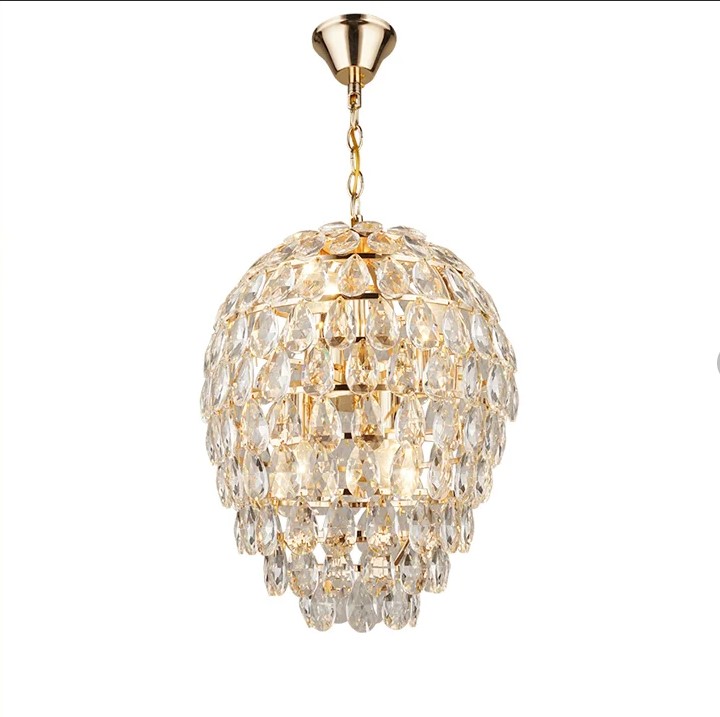 

Люстра Свет Luxury 099-500 GD D50H62-130 10хЕ14х60WT, 099-500 GD