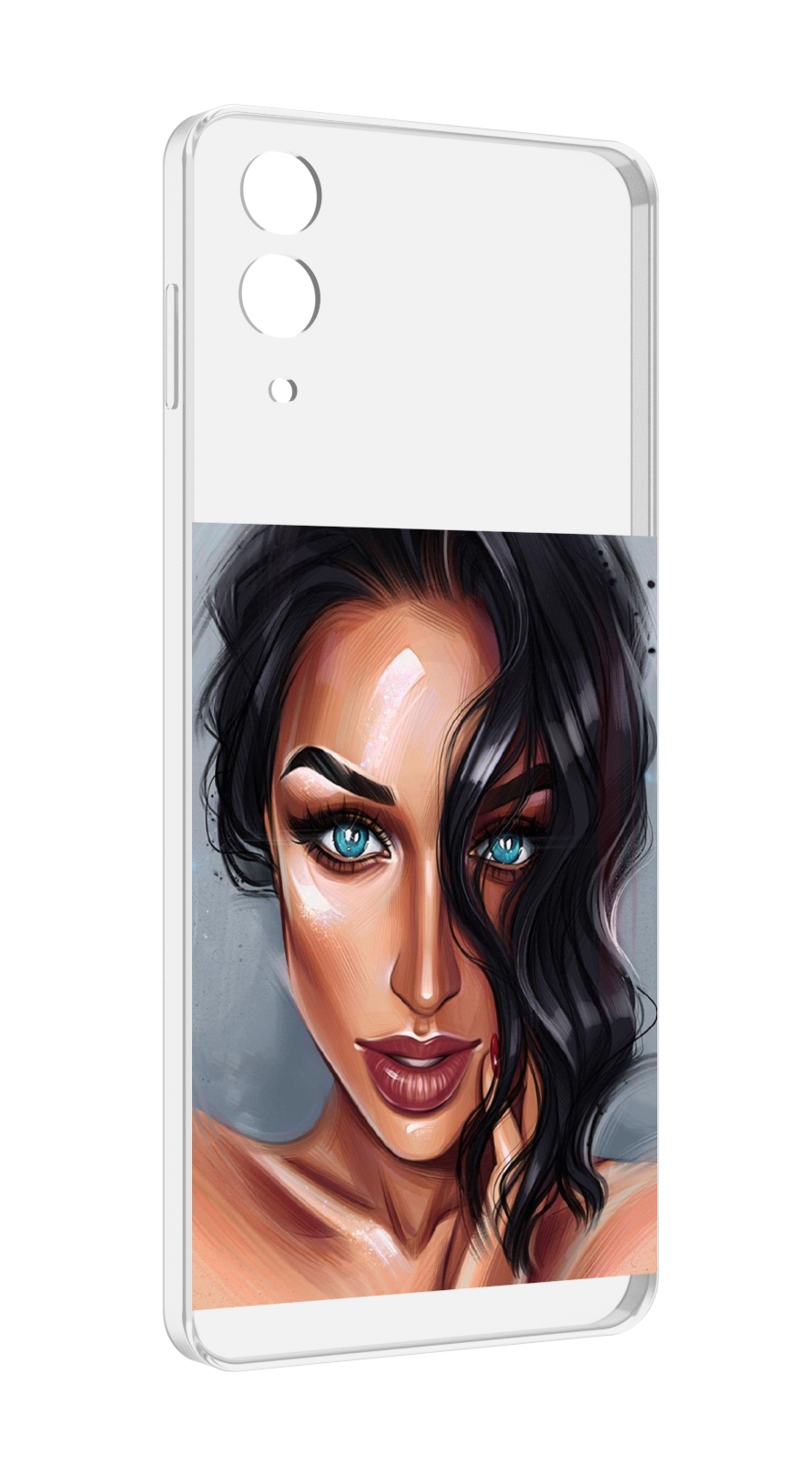 

Чехол MyPads Брюнетка для Samsung Galaxy Z Flip 4 (SM-F721), Прозрачный, Tocco