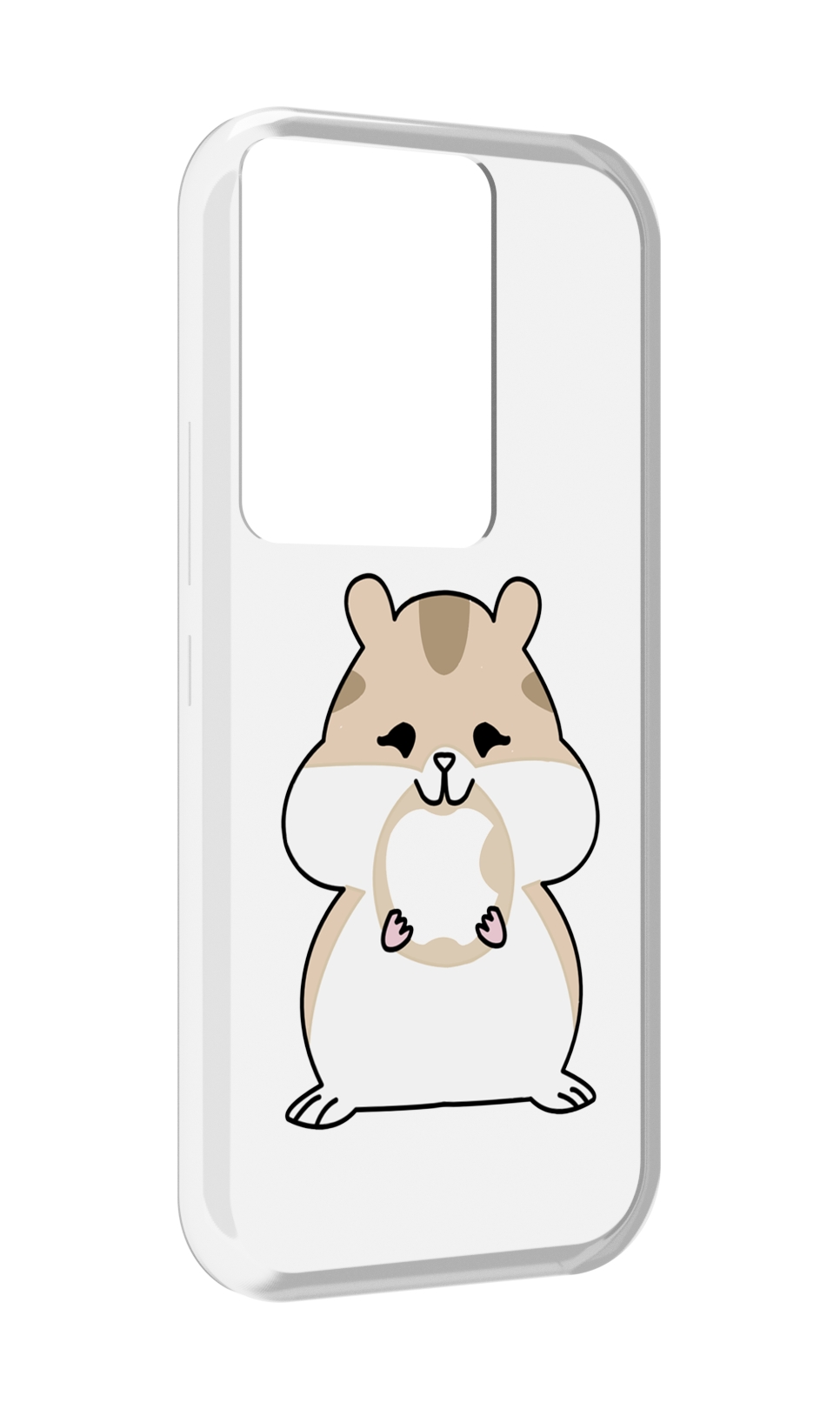 

Чехол MyPads любитель-яблок детский для Itel Vision 3 Plus / Itel P38 Pro, Прозрачный, Tocco