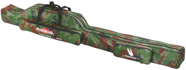 

Чехол для удочек 130 см. 2 секционный. Камуфляжный., Зеленый