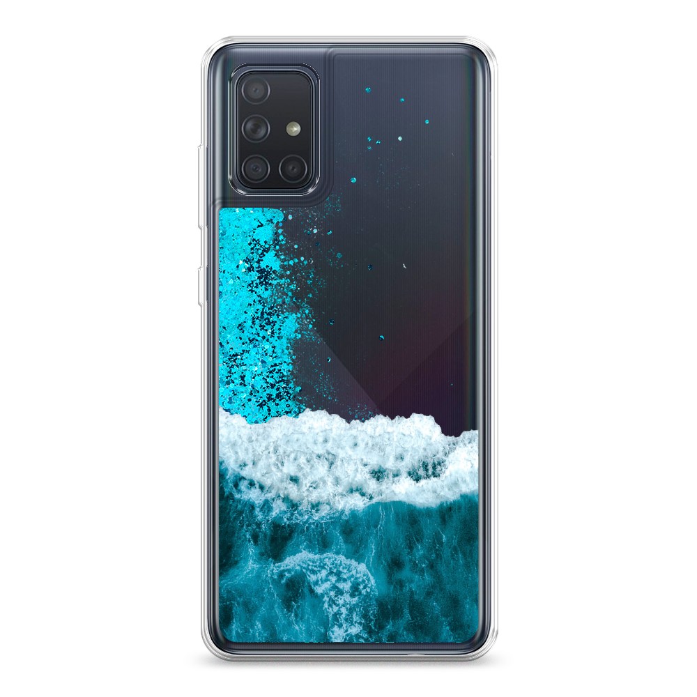 

Чехол Awog на Samsung Galaxy A71 4G "Морская пучина", Разноцветный, 29093-1