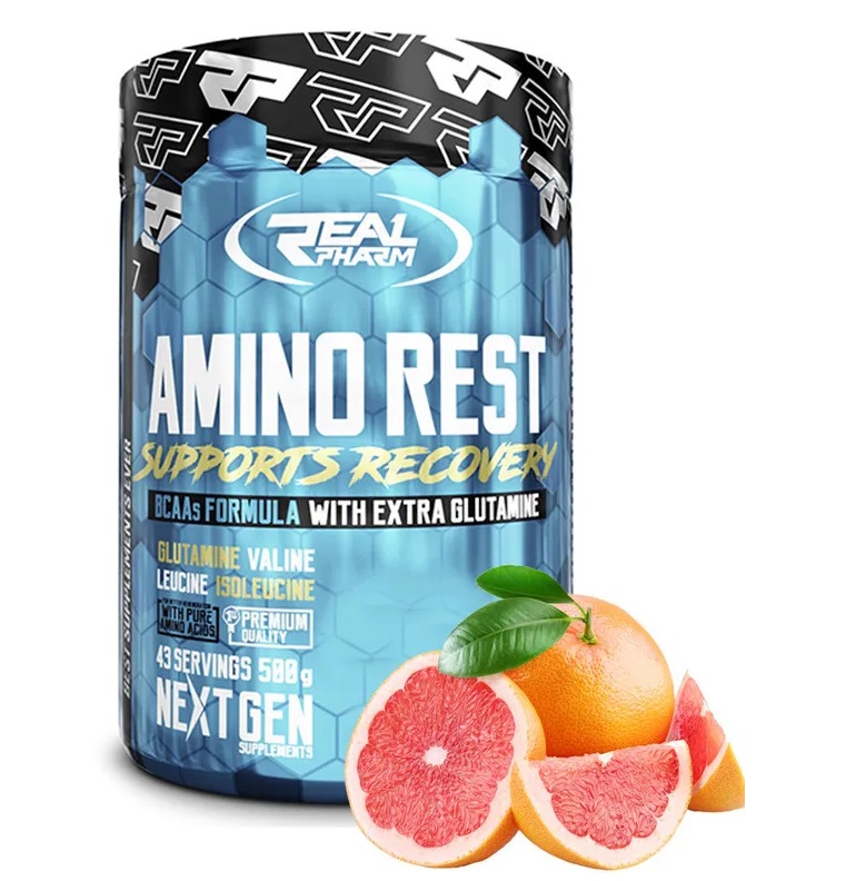 

Real Pharm Real Pharm, Amino Rest, 500г Грейпфрут