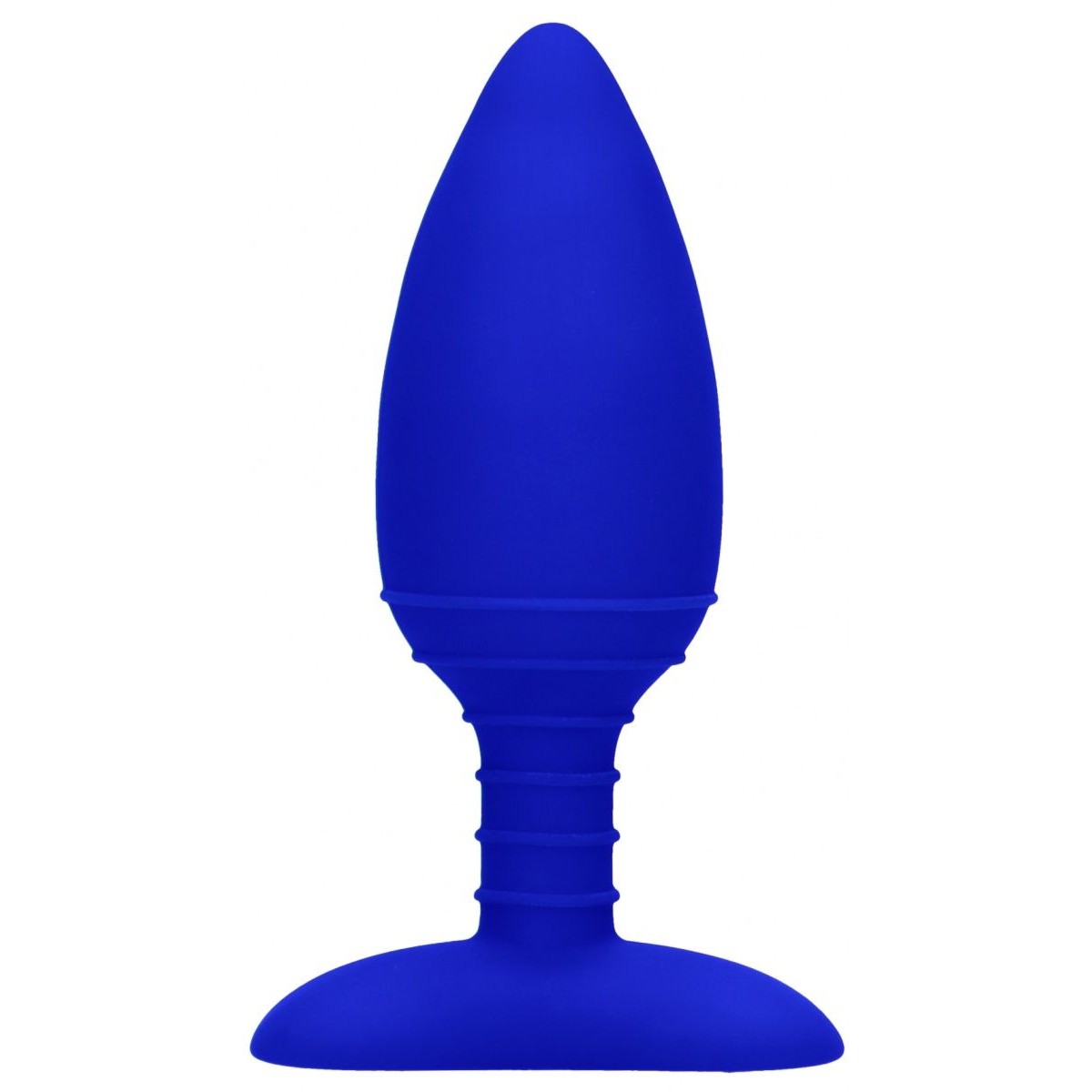 фото Анальный стимулятор shots media heating anal butt plug glow blue sh-ele015blu