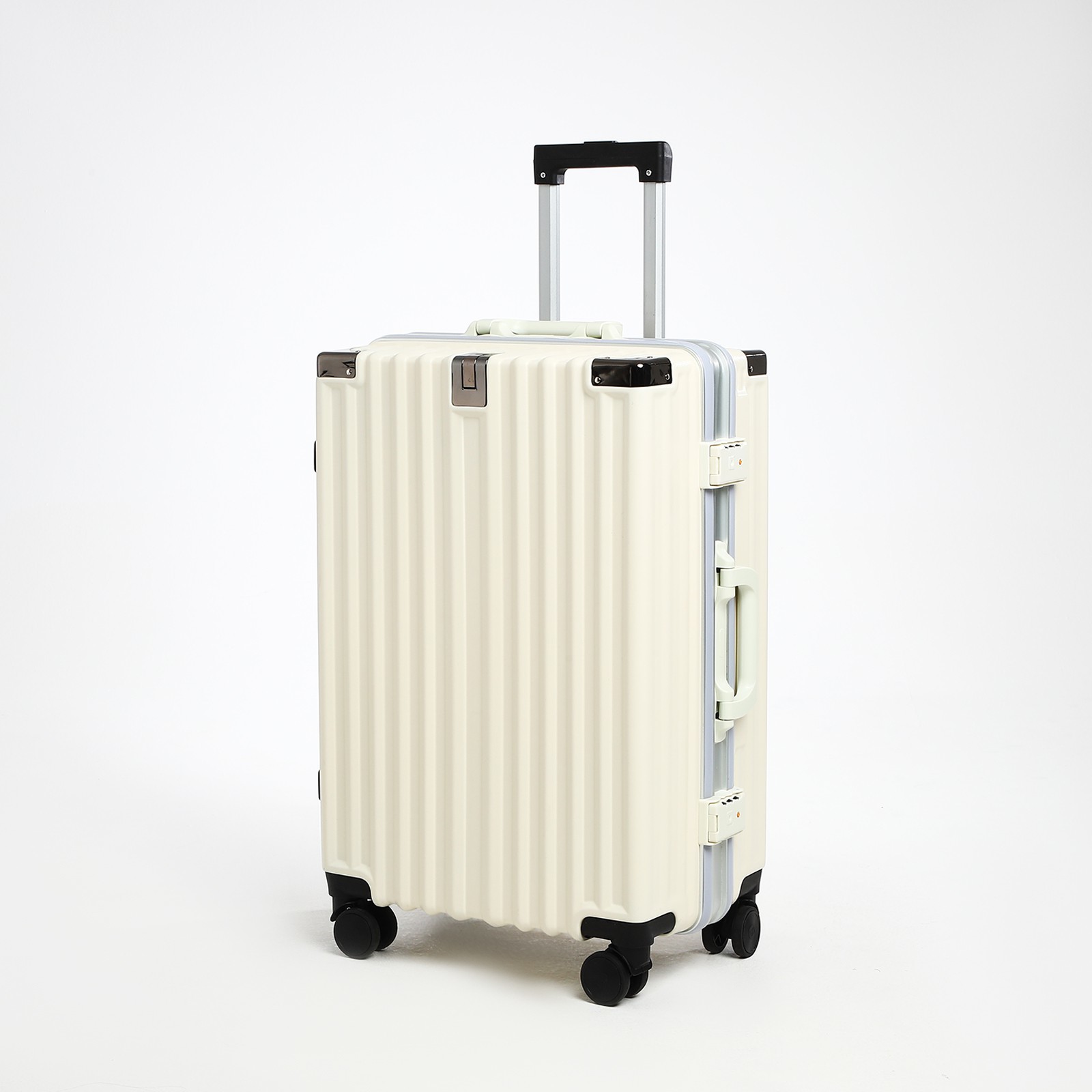 

Чемодан женский NoBrand 9868216 бежевый, 60x38x24 см, 9868216