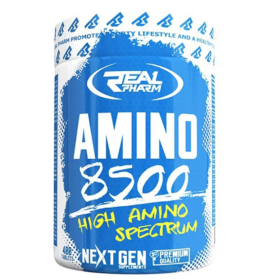 

Real Pharm Amino 8500, 400 таблеток, Amino 8500-400