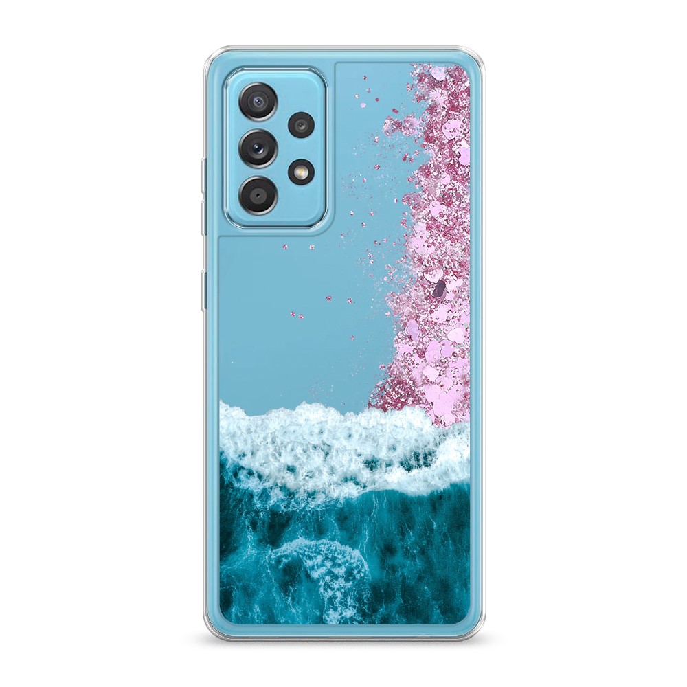 

Жидкий чехол с блестками "Морская пучина" на Samsung Galaxy A52s