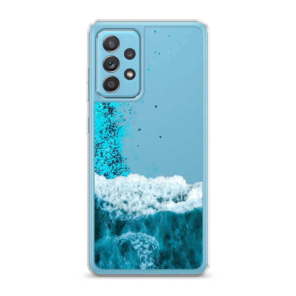 

Жидкий чехол с блестками "Морская пучина" на Samsung Galaxy A52s, 2106593-1