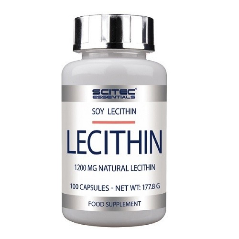

Аминокислота Scitec Nutrition Lecithin Лецитин 1200 мг 100 капсул, Lecithin (Лецитин) 1200 мг