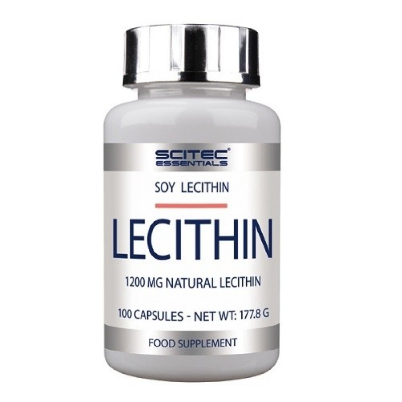 Аминокислота Scitec Nutrition Lecithin Лецитин 1200 мг 100 капсул