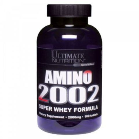 фото Аминокислотные комплексы ultimate nutrition amino 2002 100 таблеток