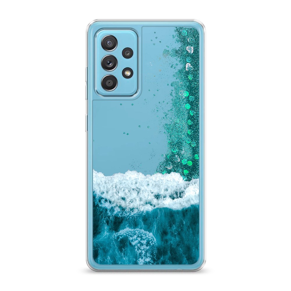 

Жидкий чехол с блестками "Морская пучина" на Samsung Galaxy A52, 2102495-1