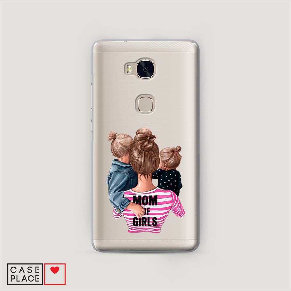 

Чехол Awog "Mom of Girls" для Honor 5X