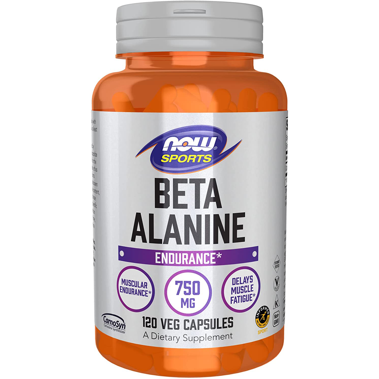 

Beta-Alanine NOW 750 mg капсулы 120 шт.