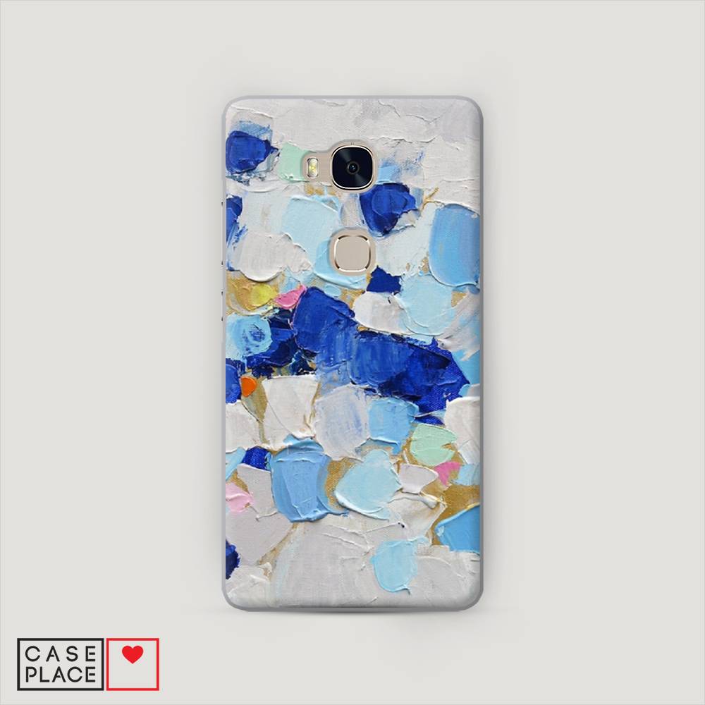 

Чехол Awog "Холст сине-белый" для Honor 5X, 60540-7