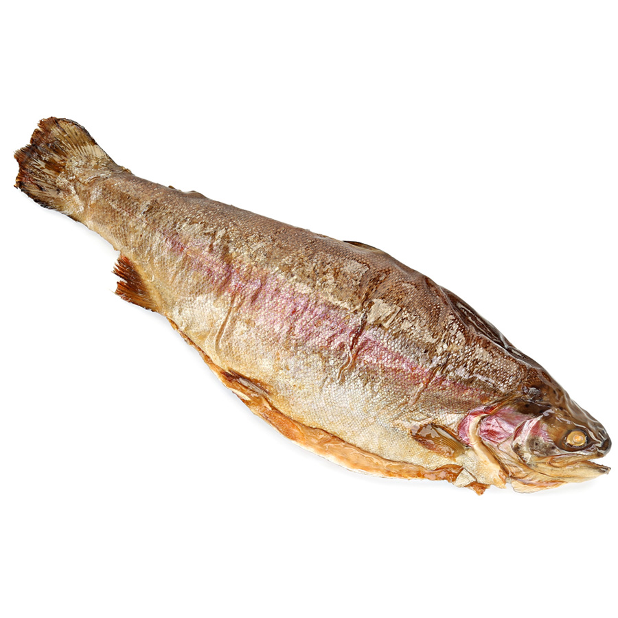 

Форель Fish Yard холодного копчения потрошеная с головой +-1 кг