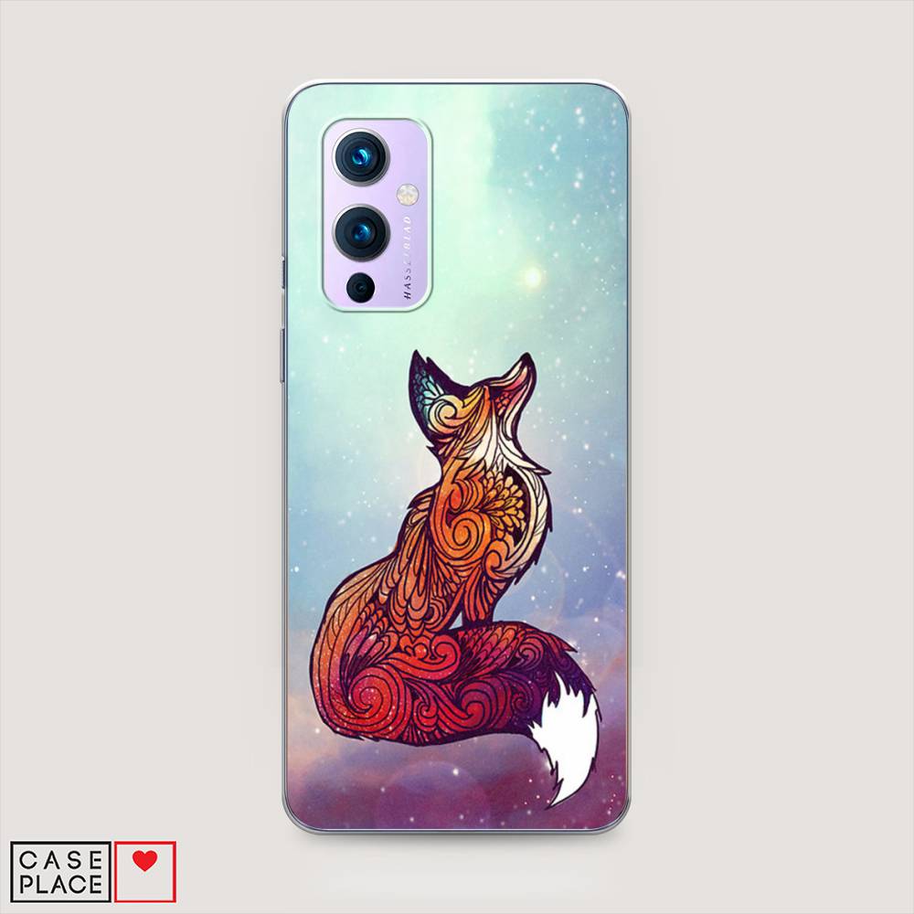 

Чехол Awog на OnePlus 9 (LE2113) / ВанПлас 9 (LE2113) "Лиса 1", Голубой;фиолетовый, 151450-1