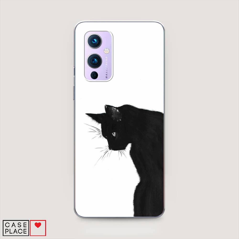 

Чехол Awog на OnePlus 9 (LE2113) / ВанПлас 9 (LE2113) "Black cat", Черный;белый, 151450-1