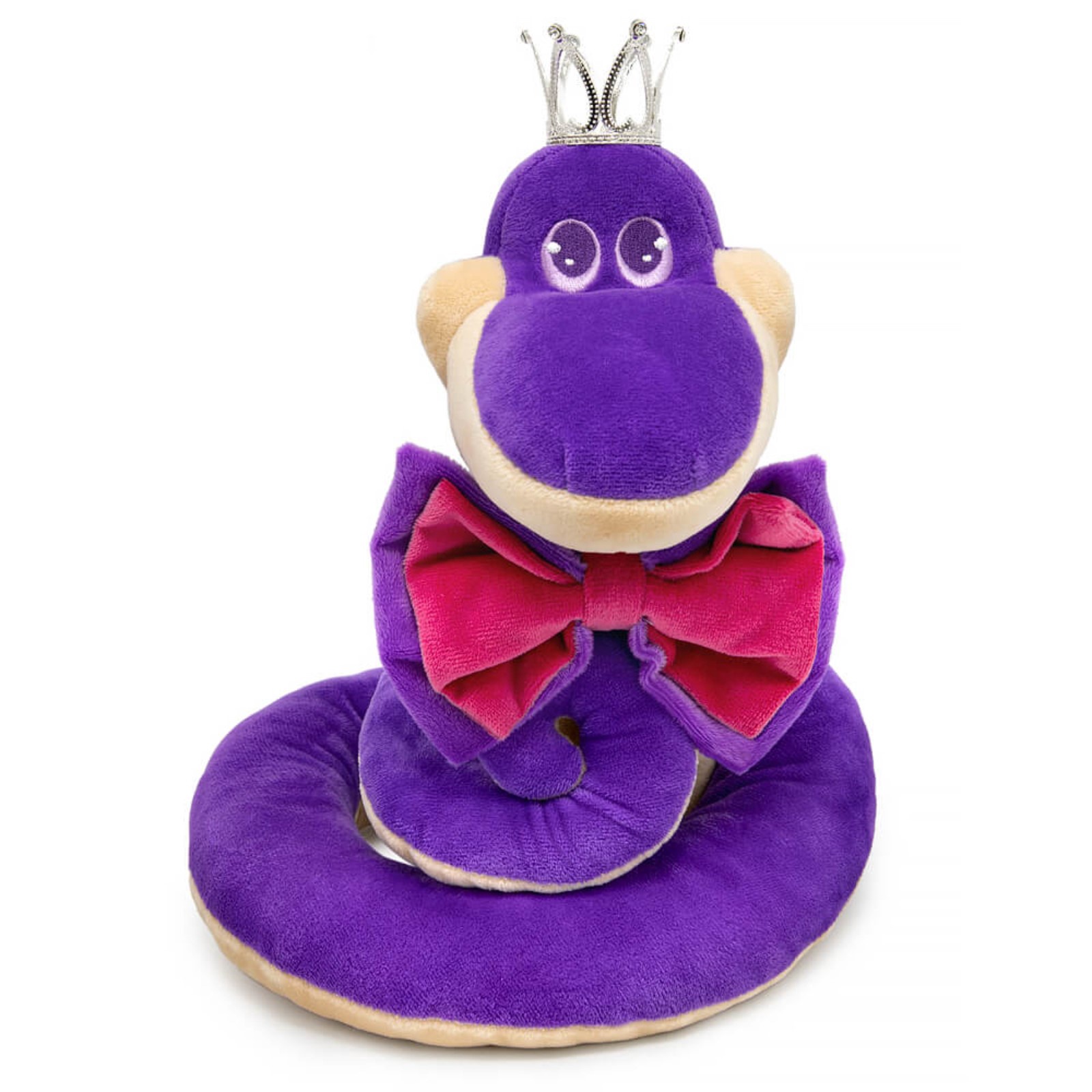 

Мягкая игрушка Budi Basa collection Змей Асмодей 26 см, Фиолетовый