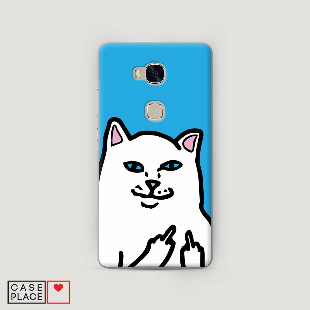 

Чехол Awog "Кот жесть" для Honor 5X, 60540-7