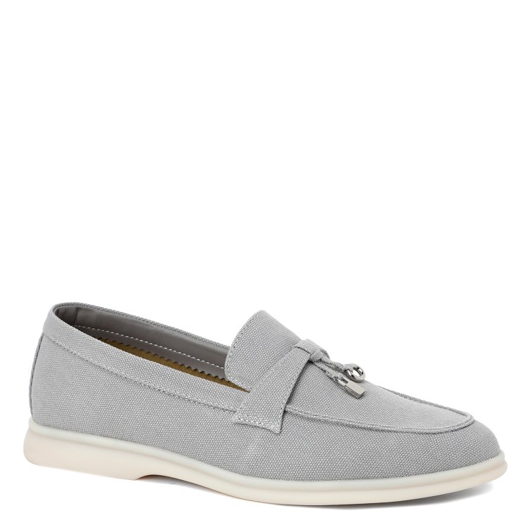 

Лоферы женские Tendance 432055-38B-W серые 35 EU, Серый, 432055-38B-W