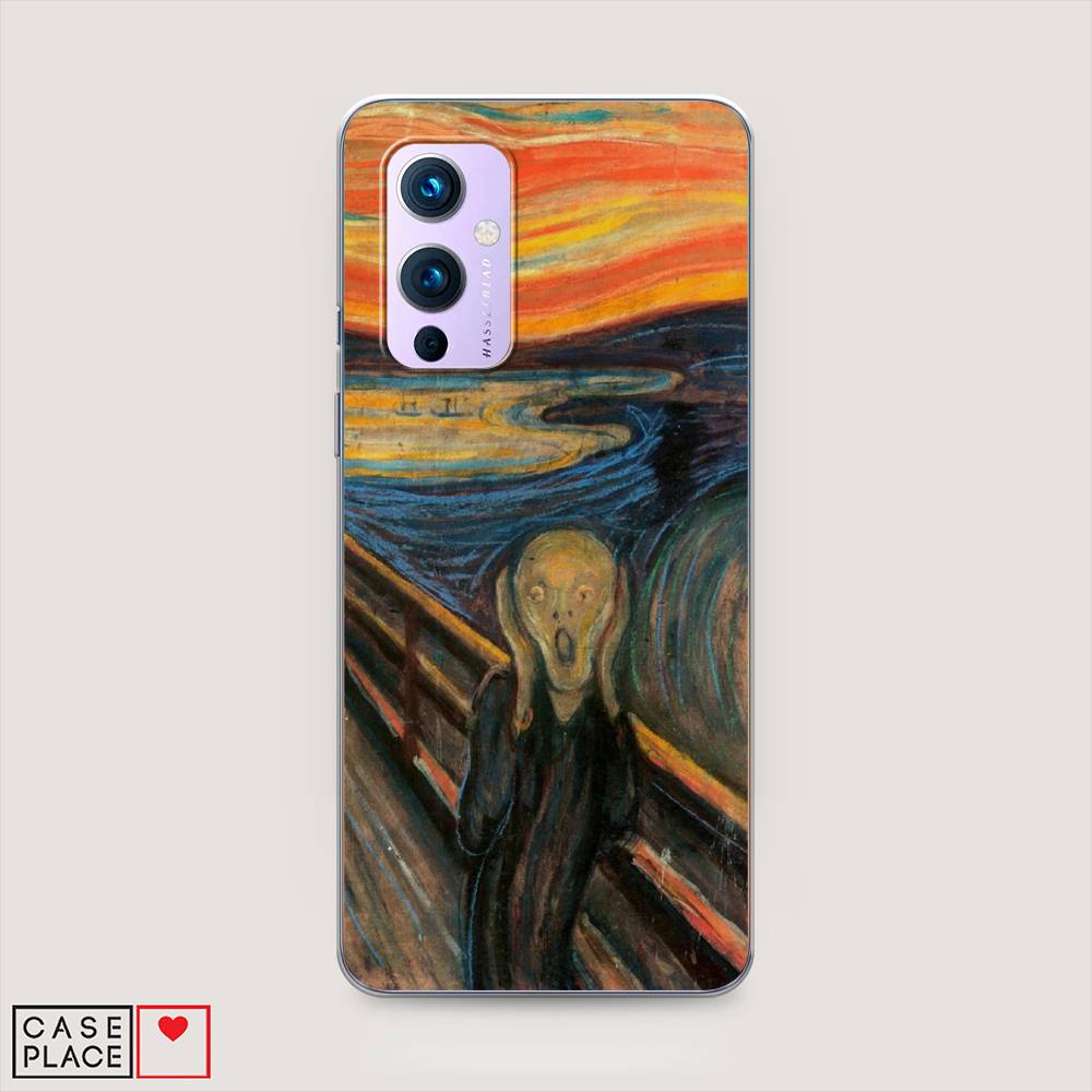 

Чехол Awog на OnePlus 9 (LE2113) / ВанПлас 9 (LE2113) "Крик", Оранжевый;синий;серый, 151450-9