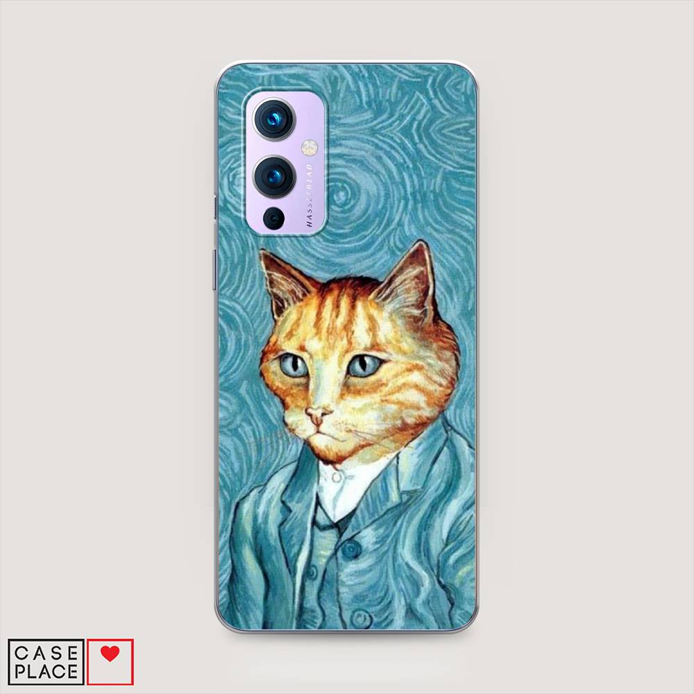 

Чехол Awog на OnePlus 9 (LE2113) / ВанПлас 9 (LE2113) "Кот Ван Гог", Голубой;коричневый, 151450-2