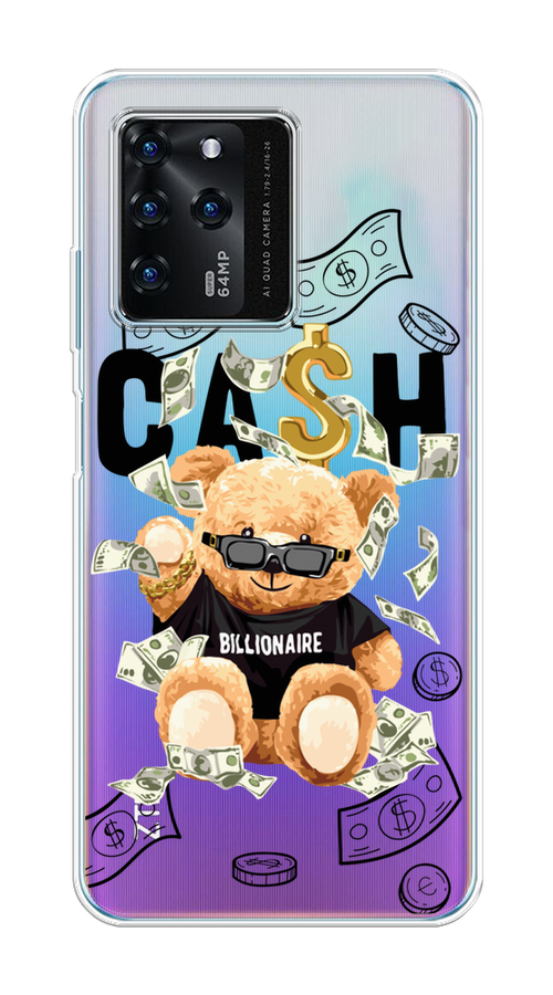 

Чехол на ZTE Blade V30 "Big cash", Черный;серый;бежевый, 135350-6