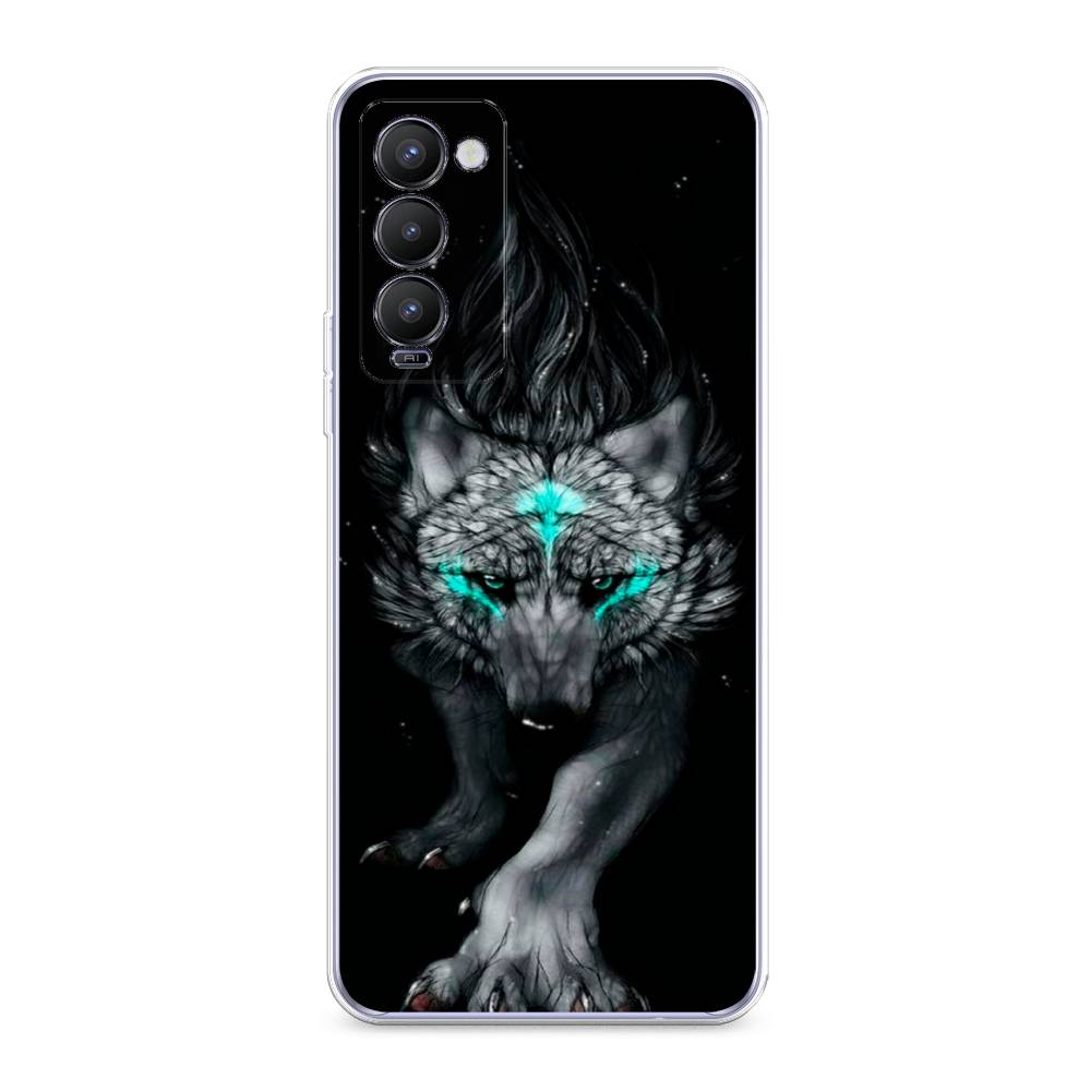 

Чехол Awog на Tecno Camon 18/18T "Волшебный волк", Разноцветный, 300950-2