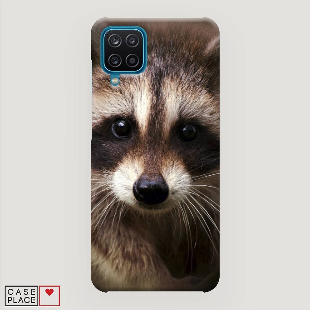 фото Пластиковый чехол "енот" на samsung galaxy m12 awog