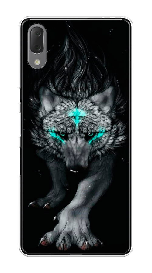 

Чехол Awog на Sony Xperia L3 "Волшебный волк", Разноцветный, 54450-2