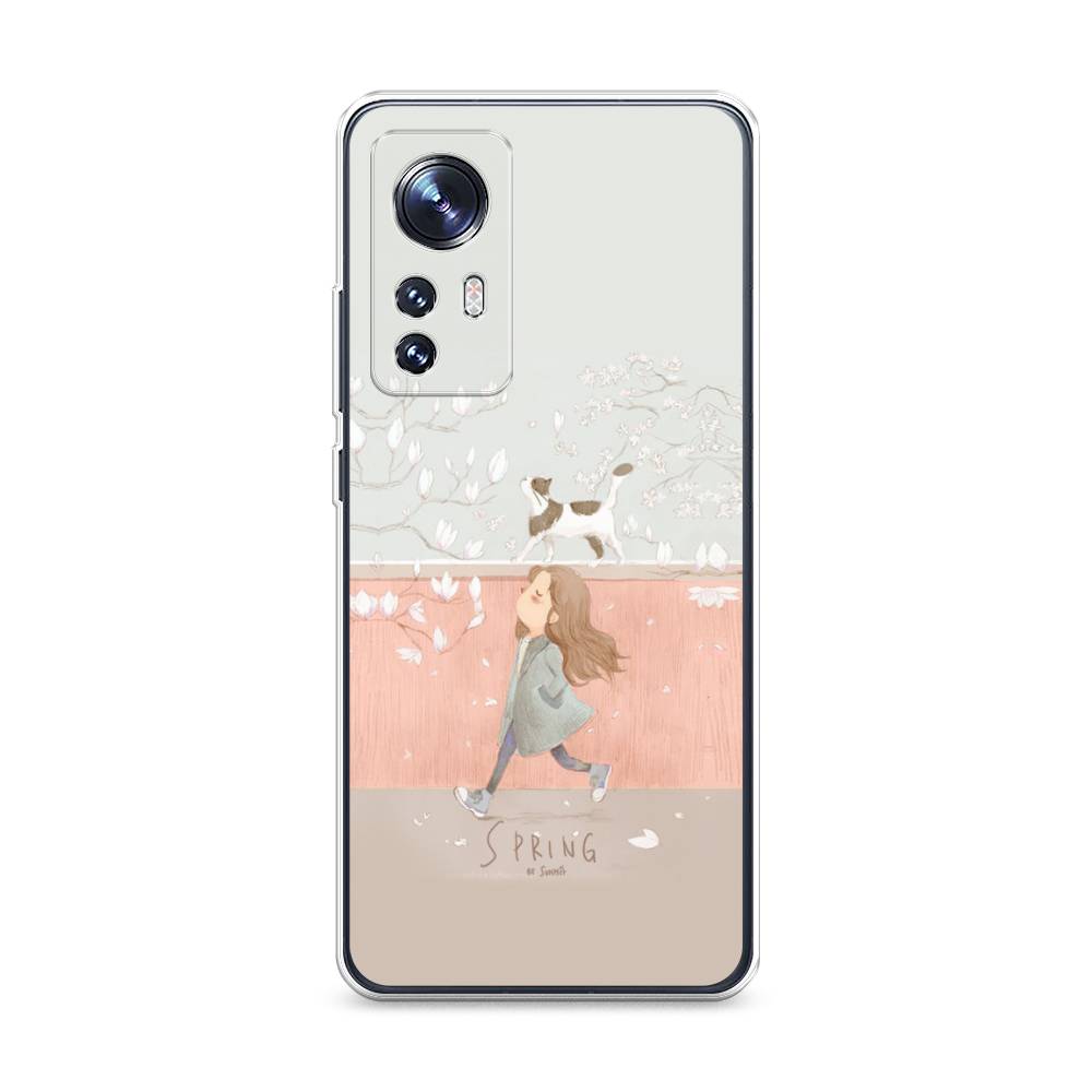 

Чехол Awog на Xiaomi 12/12X/12S "Девочка-весна", Разноцветный, 312950-7