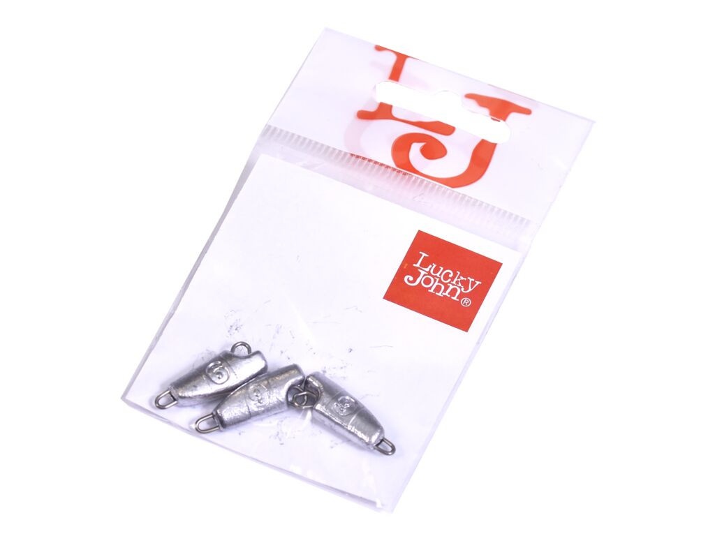 

Грузило Lucky John Jig Rover 6g 3шт LJR-006, Серый, Jig Rover