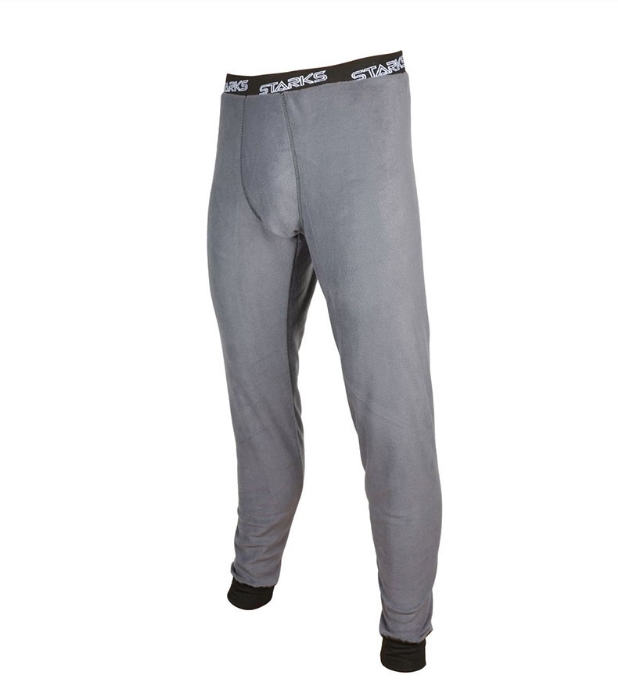 STARKS STARKS Кальсоны мужские Warm Fleece pants, цвет Серый, Размер S