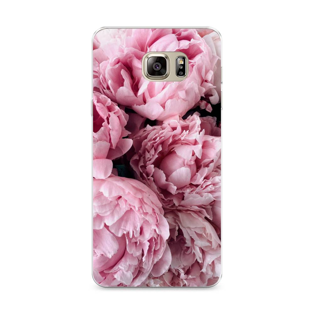 

Чехол Awog на Samsung Galaxy Note 5 / Самсунг Note 5 "Нежные пионы", Розовый;черный;белый, 23550-8