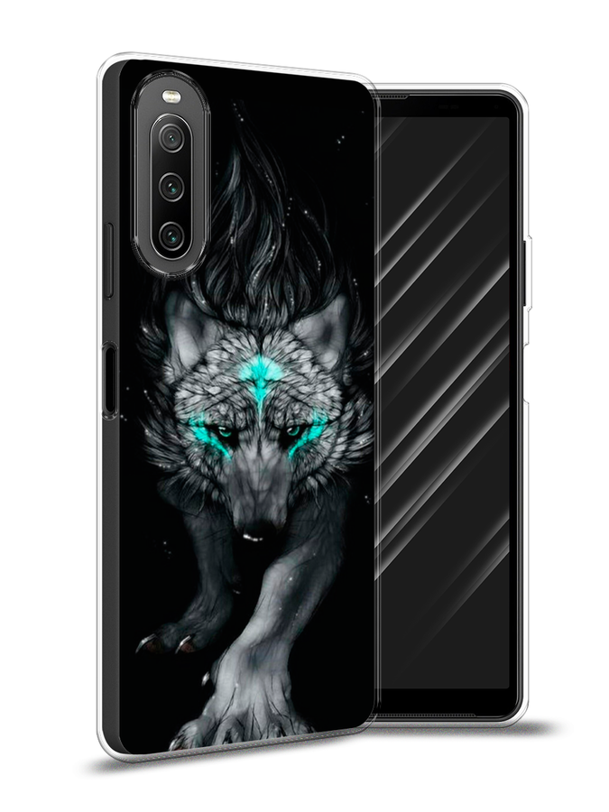 

Чехол Awog на Sony Xperia 10 IV "Волшебный волк", Разноцветный, 55250-2