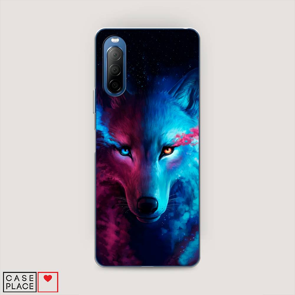 

Чехол Awog на Sony Xperia 10 II "Волшебный волк", Разноцветный, 54650-1