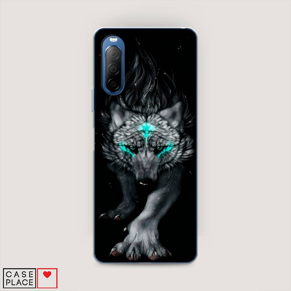 

Чехол Awog на Sony Xperia 10 II "Волшебный волк", Разноцветный, 54650-2