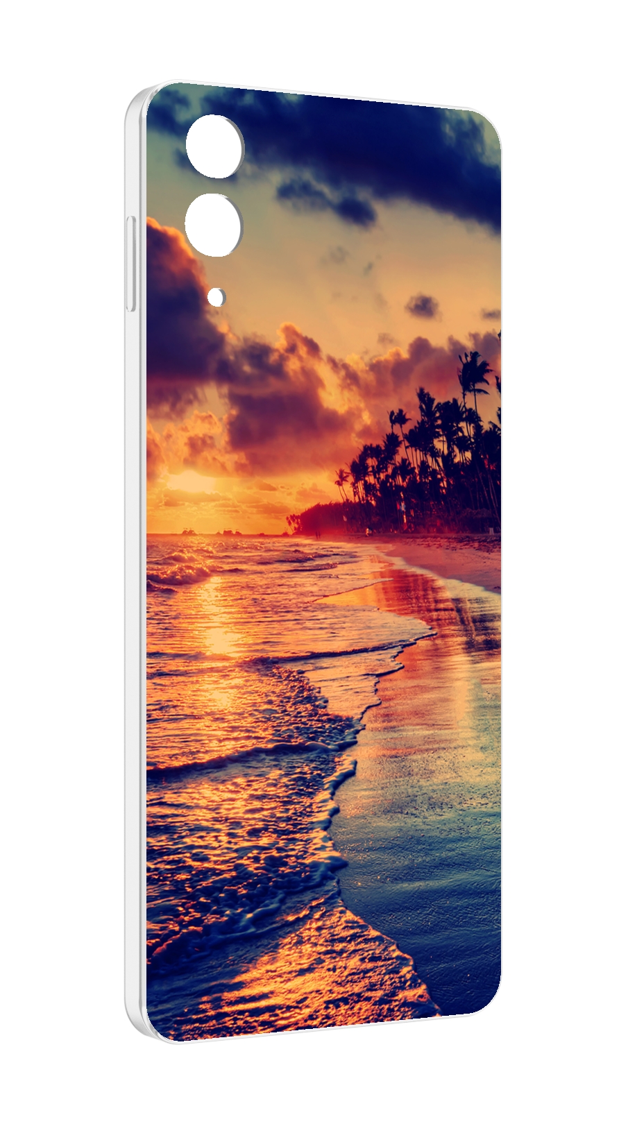 

Чехол MyPads Берег для Samsung Galaxy Z Flip 4 (SM-F721), Прозрачный, Tocco