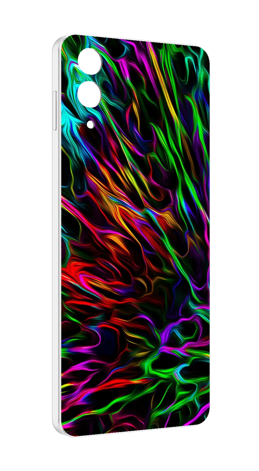 Чехол MyPads Бензин для Samsung Galaxy Z Flip 4 (SM-F721)