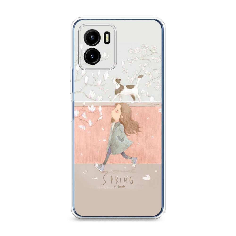 

Чехол Awog на Vivo Y15s "Девочка-весна", Разноцветный, 265650-7