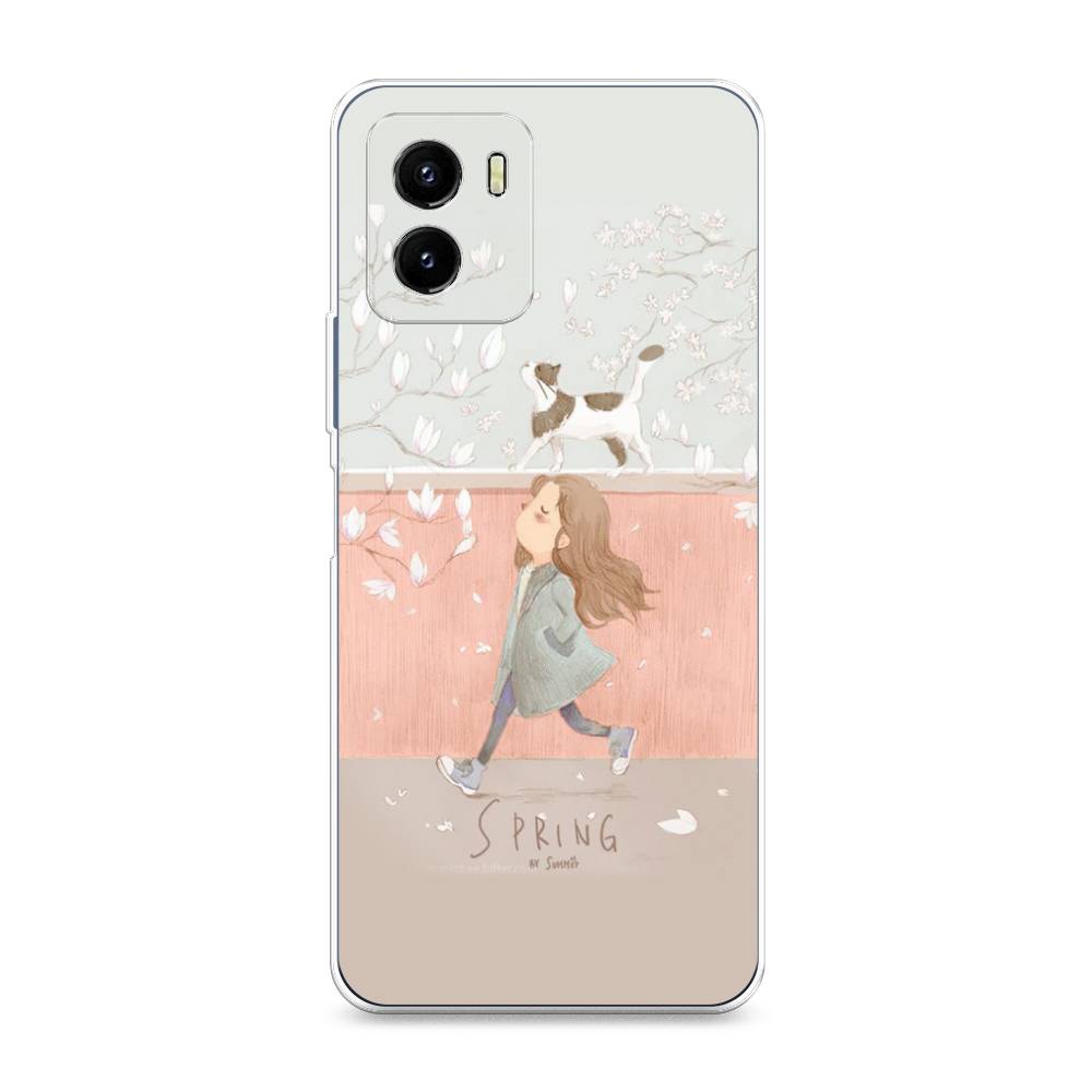 

Чехол Awog на Vivo Y10 "Девочка-весна", Разноцветный, 266450-7