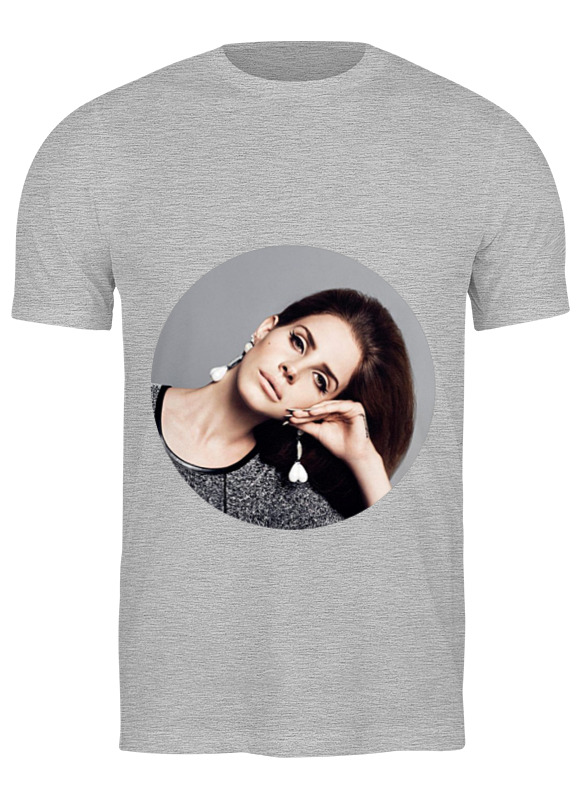

Футболка мужская Printio Tranquility серая 3XL, Серый, Tranquility