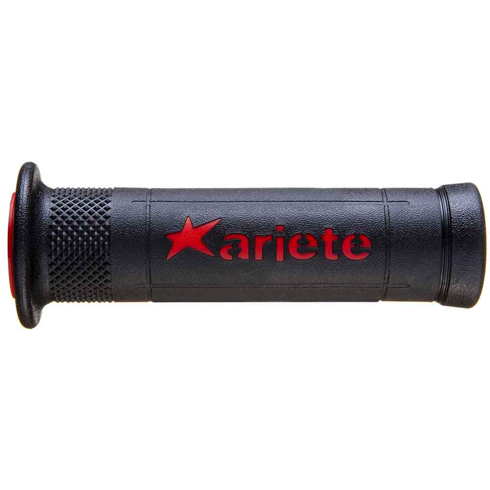 

ARIETE ARIETE Ручки руля (комплект) Ariram 22-25мм/120мм, открытые, цвет Красный