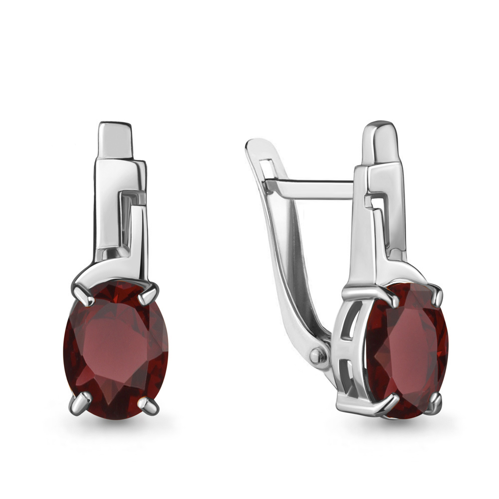 

Серьги из серебра с гранатом Aquamarine 4469403_925_р, 4469403_925_р