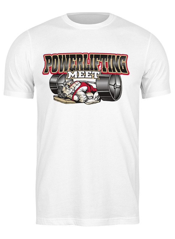

Футболка мужская Printio Bodybuilding белая 3XL, Белый, Bodybuilding